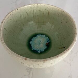 ETC Pottery Studio Stoneware Bowl with Bee Mark